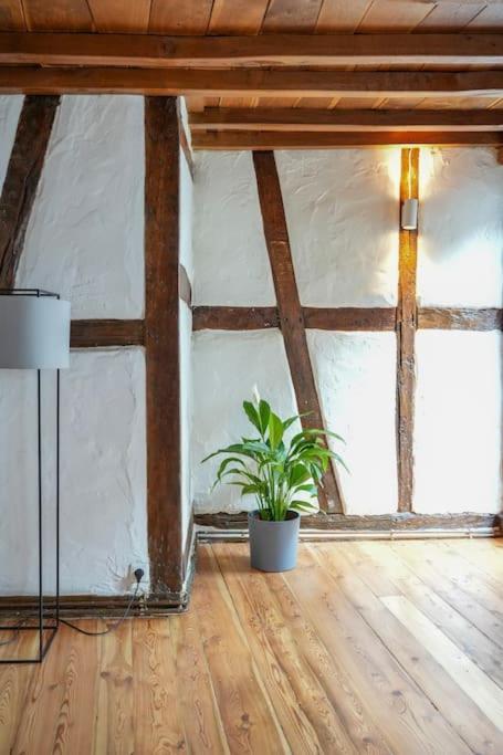 Charmante Fachwerk Wohnung Mit Terrasse In Der Altstadt Κόμπλεντς Εξωτερικό φωτογραφία