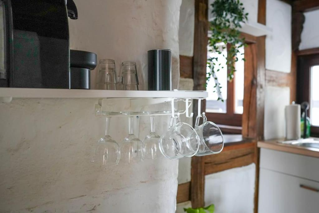 Charmante Fachwerk Wohnung Mit Terrasse In Der Altstadt Κόμπλεντς Εξωτερικό φωτογραφία