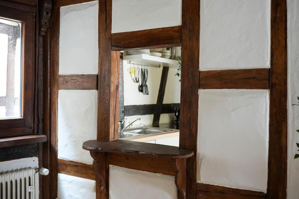 Charmante Fachwerk Wohnung Mit Terrasse In Der Altstadt Κόμπλεντς Εξωτερικό φωτογραφία